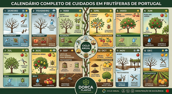 Calendário completo de Portugal