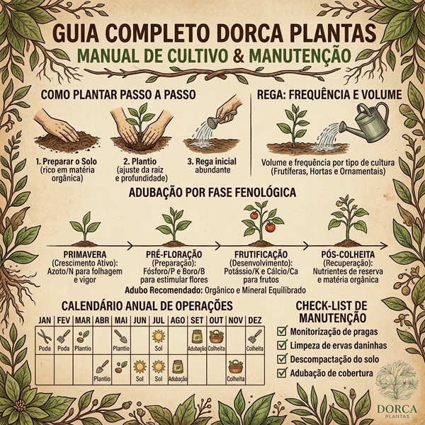GUIA COMPLETO DA DORCA PLANTAS